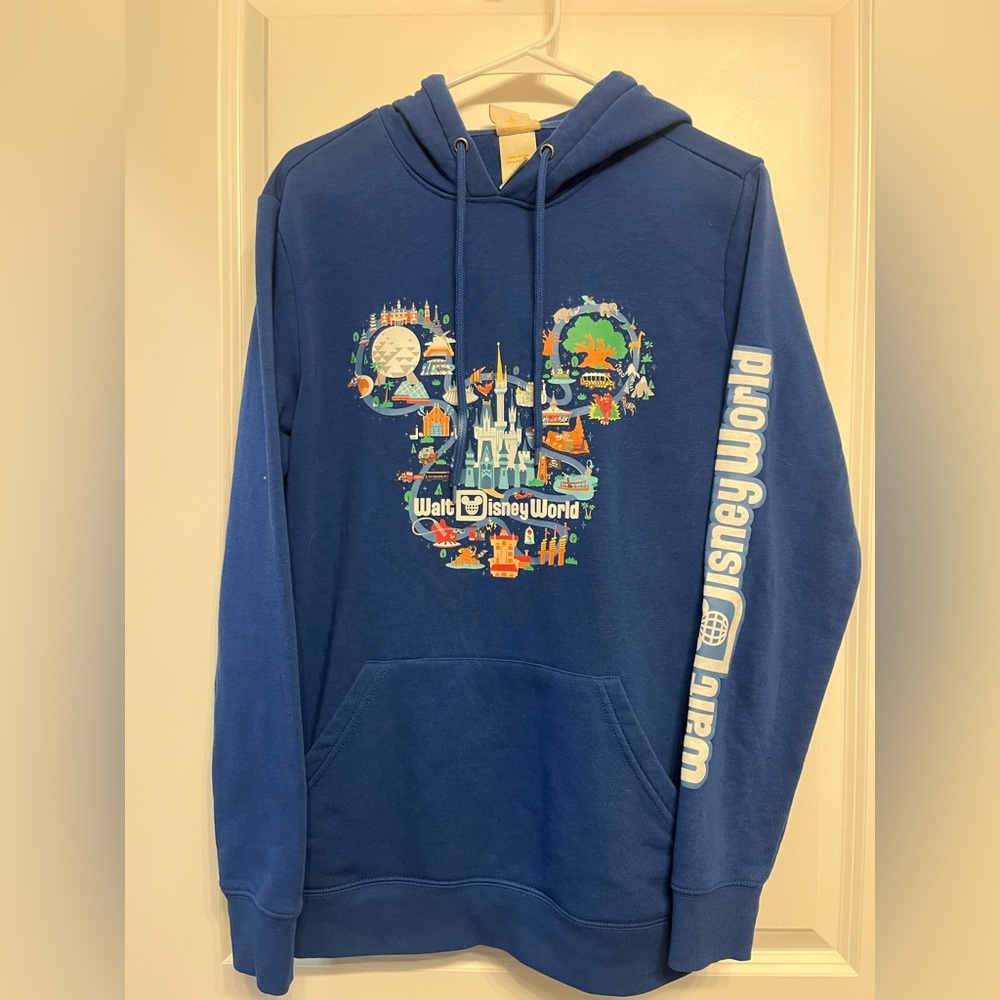 EUC Walt Disney World WDW 50th anniversary unisex small hoodie Our Universe